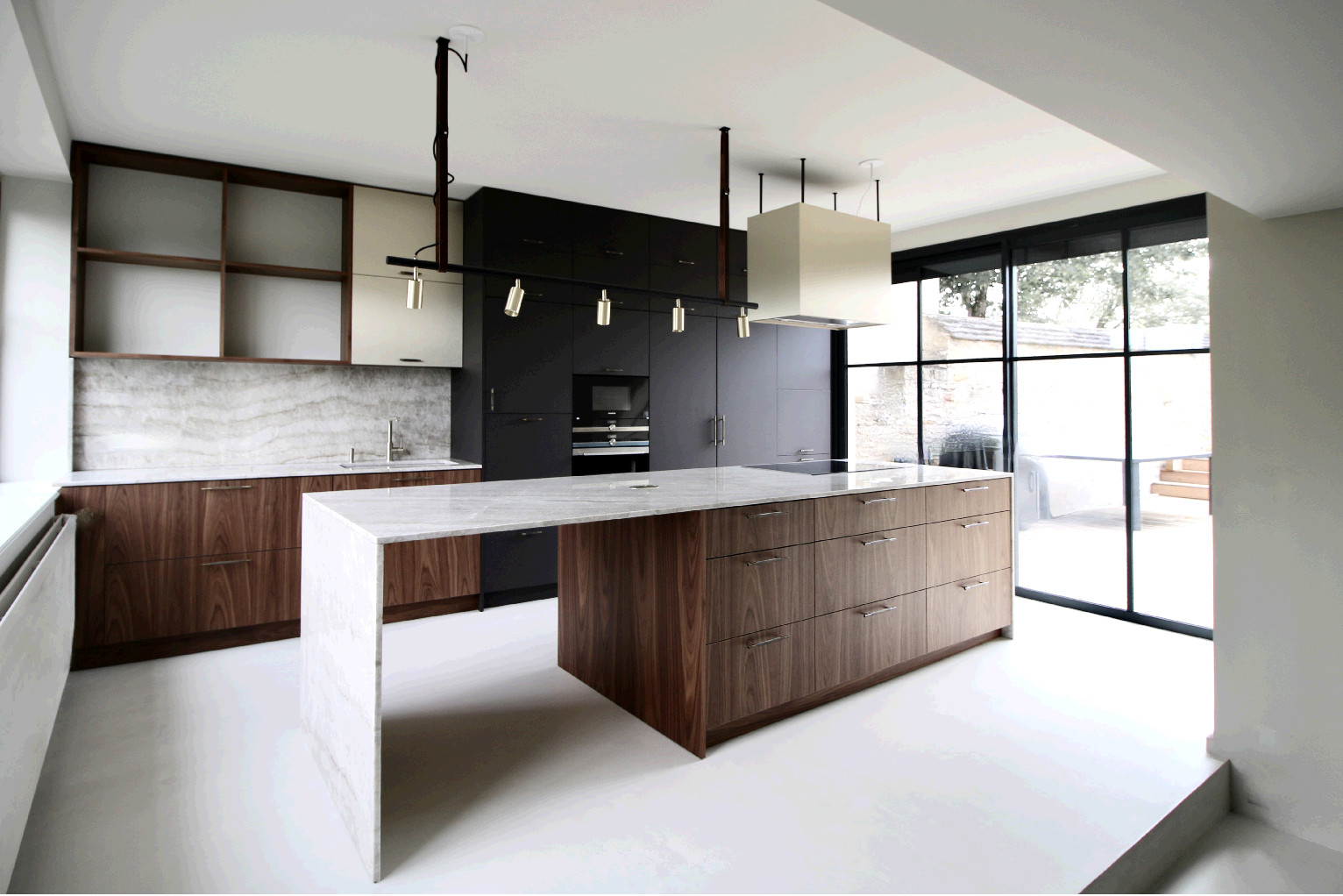 Julie Drevet Architecte d'intérieur Designer : FAUVERNEY  - RÉNOVATION D'UNE MAISON ANCIENNE ET DE SA VÉRANDA