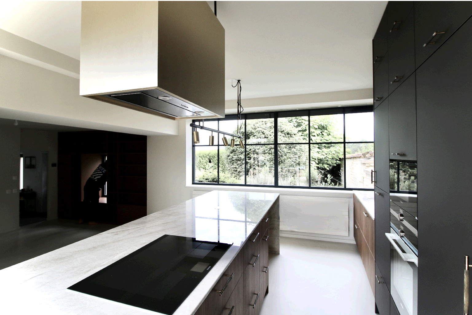 Julie Drevet Architecte d'intérieur Designer : FAUVERNEY  - RÉNOVATION D'UNE MAISON ANCIENNE ET DE SA VÉRANDA