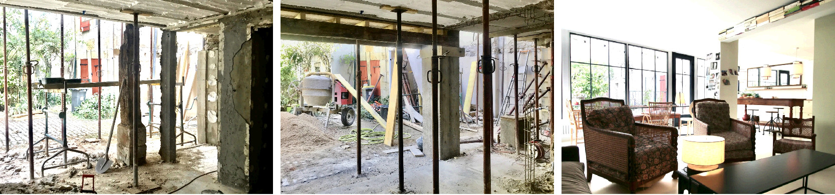 Julie Drevet Architecte d'intérieur Designer : DIJON - VALORISATION / EXTENSION D'UN BÂTIMENT ANCIEN EN CENTRE HISTORIQUE